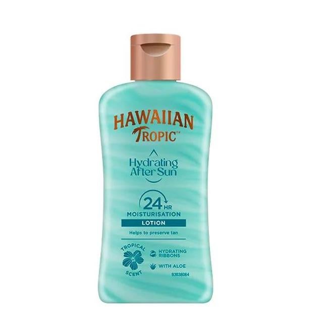Hidratación de seda de aire suave ultra derecha después de la loción del sol por el Trópico Hawai. Precio: 4.99 euros